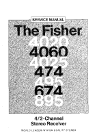 Fisher 495 - Service Manual
